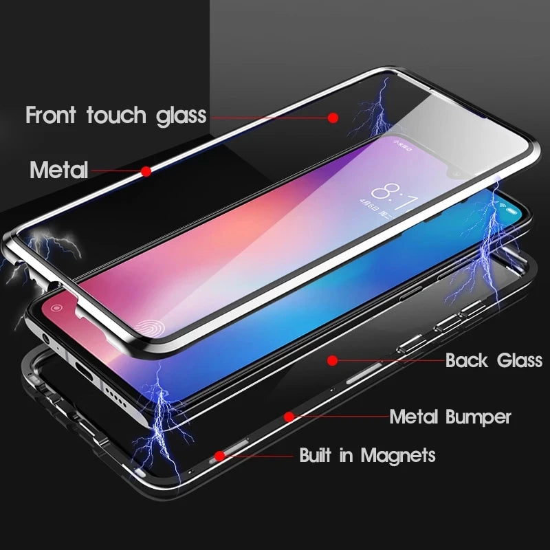 MagnaShield 360° Glass Case for Redmi & Xiaomi