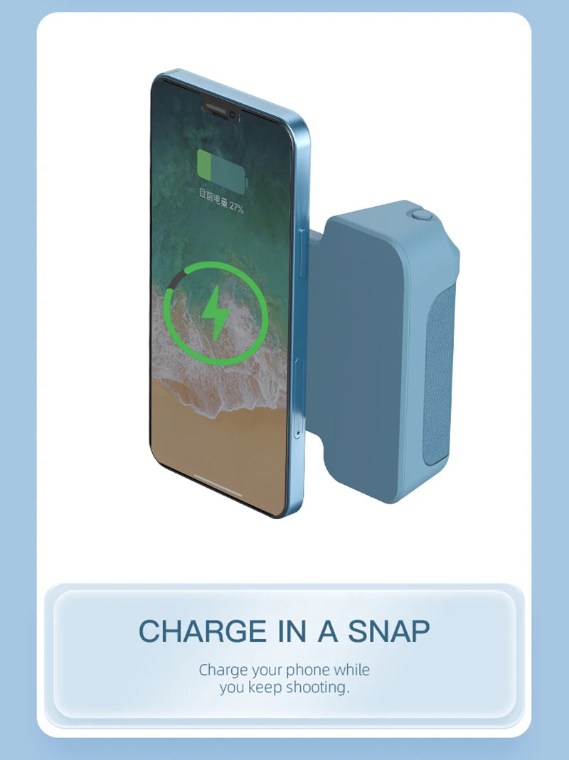 SnapGrip Bluetooth Cellphone Handle