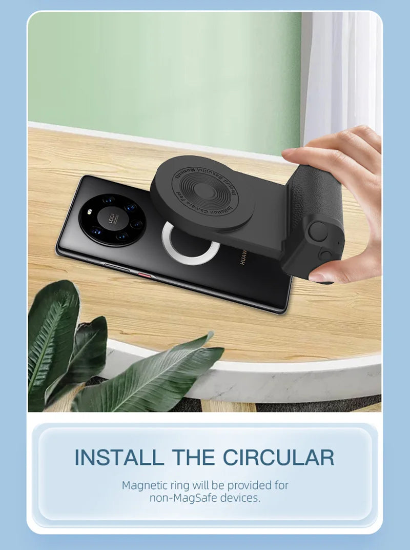 SnapGrip Bluetooth Cellphone Handle