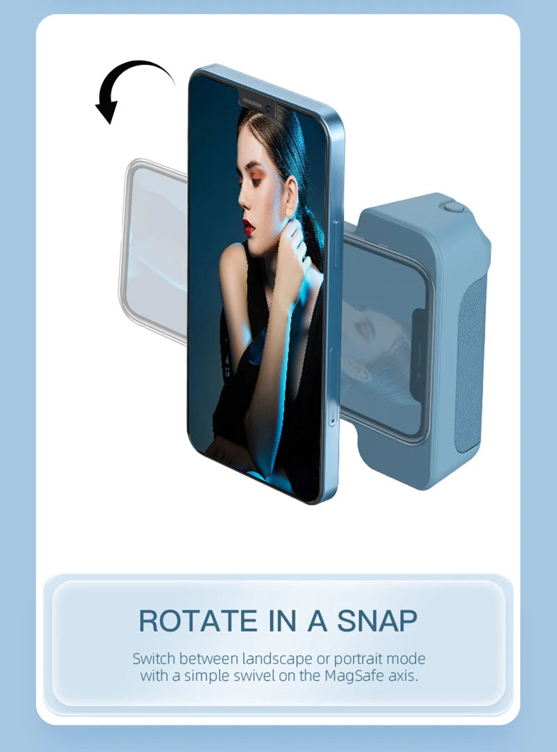 SnapGrip Bluetooth Cellphone Handle